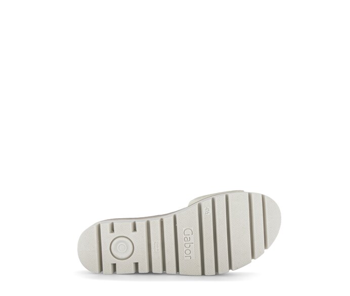 Gabor Damen  Pantolette Beige - Effektleder