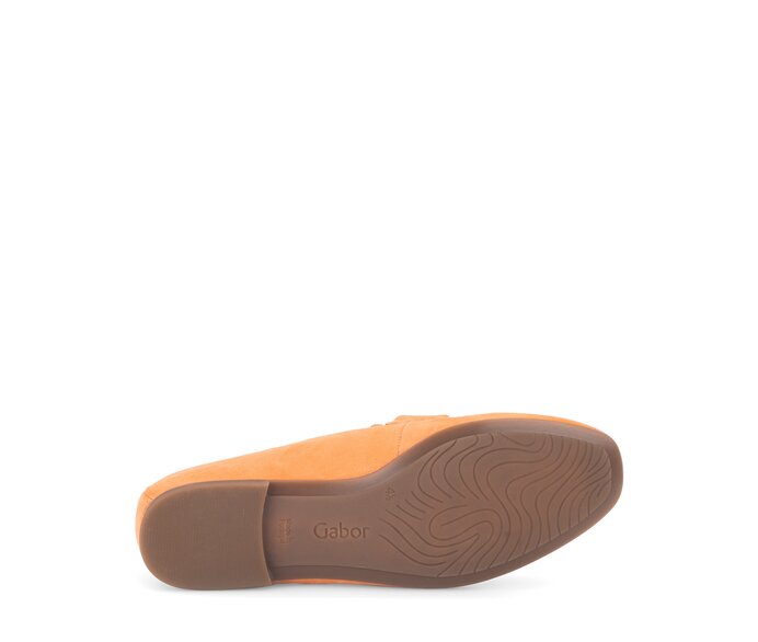 Gabor Damen  Slipper Orange - Rauleder