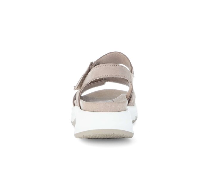 Gabor Damen  Trekkingsandale Beige - Rauleder