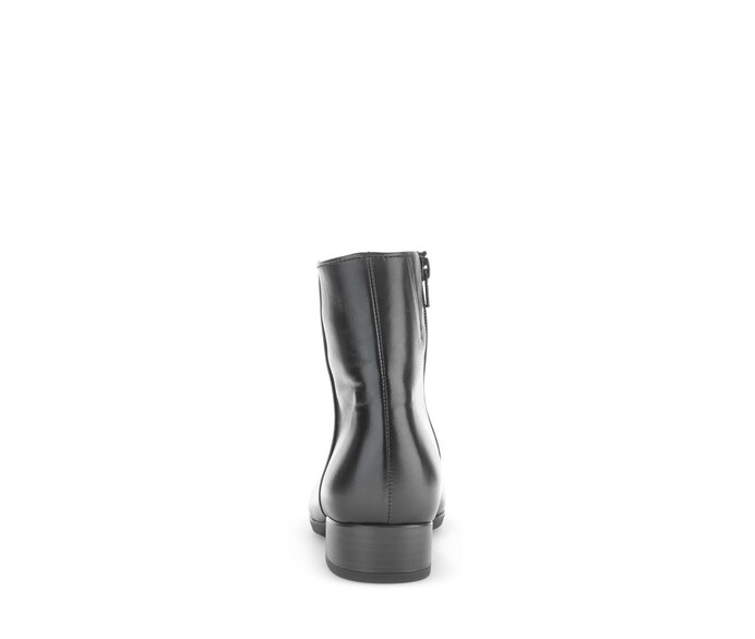 Gabor Damen  Elegante Stiefelette Schwarz - Glattleder
