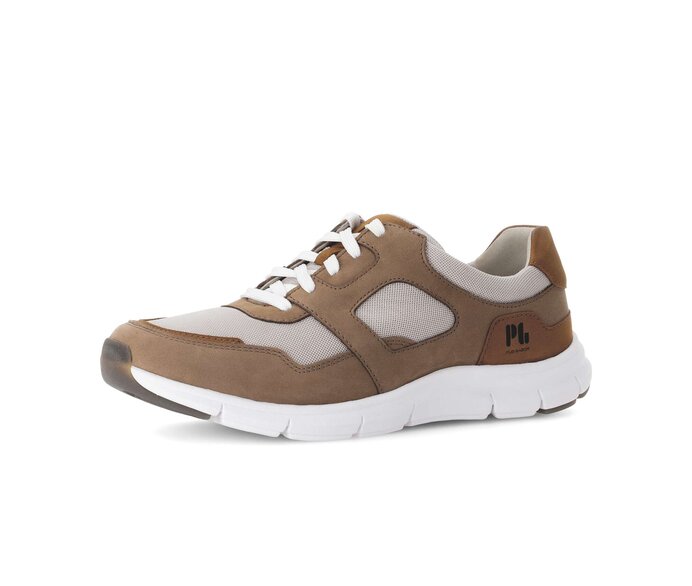 Pius Gabor Herren Sneaker Low Braun - Materialmix Leder/Textil
