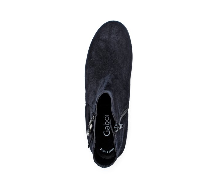 Gabor Damen  Chelsea Boot Blau - Rauleder