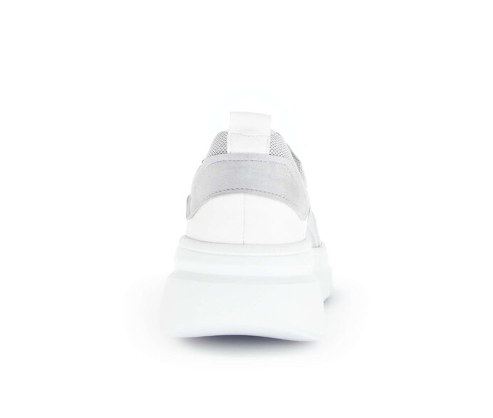 Gabor Damen  Sneaker Low Grau - Materialmix Leder/Lederimitat