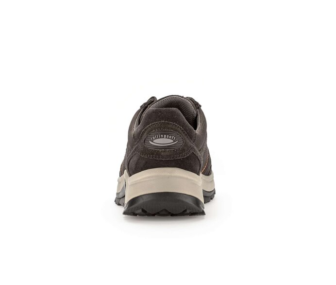 Gabor Herren Rollingsoft Sneaker Low Braun - Materialmix Leder/Textil