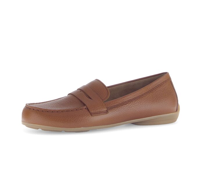 Gabor Damen  Slipper Braun - Glattleder