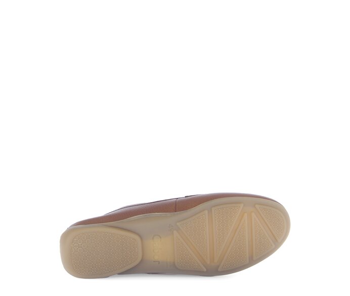 Gabor Damen  Slipper Braun - Glattleder