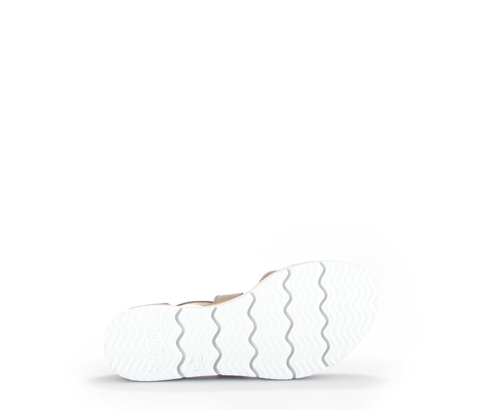 Gabor Damen  Riemchensandale Gold - Effektleder