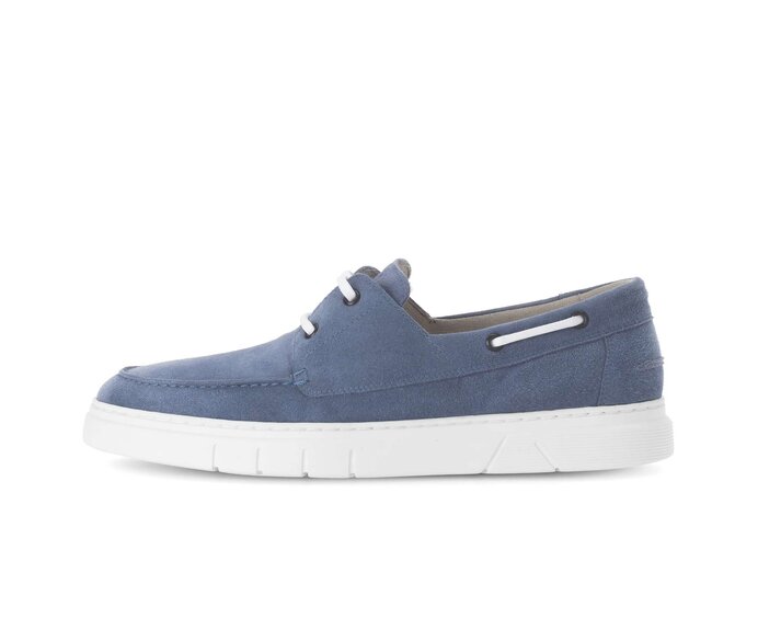 Pius Gabor Herren Sneaker Low Blau - Rauleder