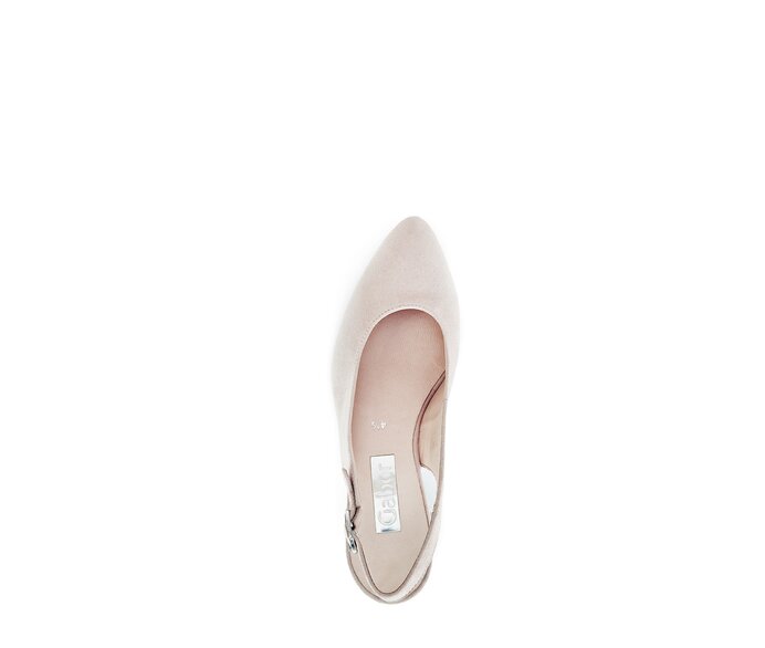 Gabor Damen  Slingpumps Rosa - Rauleder