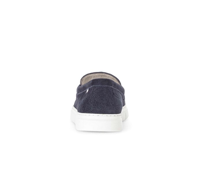 Pius Gabor Herren Slipper Blau - Rauleder