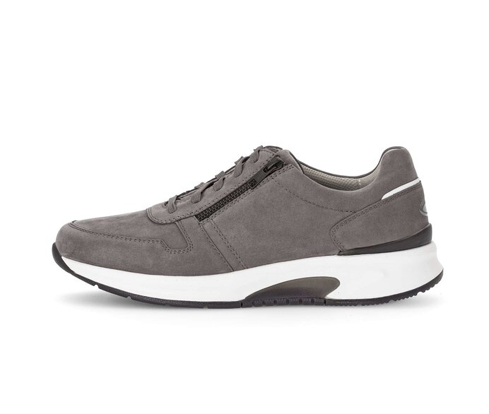 Gabor Herren Rollingsoft Sneaker Low Grau - Nubuk