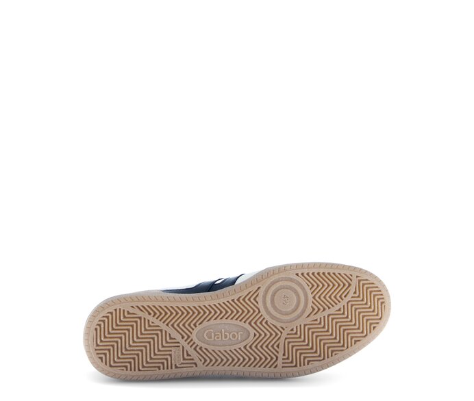 Gabor Damen  Sneaker Low Beige - Materialmix Leder