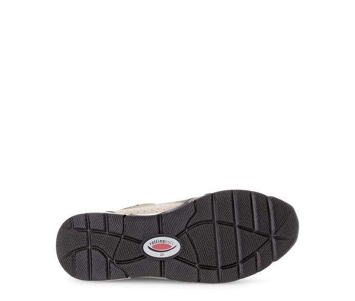 Gabor Damen  Sneaker Low Grau - Materialmix Leder