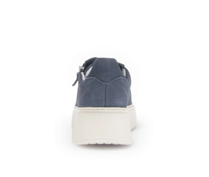 Gabor Damen  Sneaker Low Blau - Rauleder