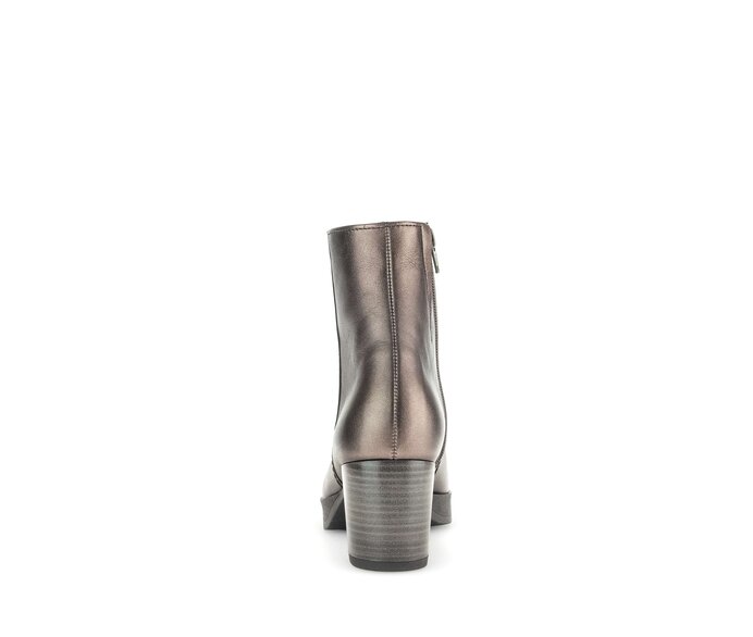 Gabor Damen  Plateau Stiefelette Bronze - Glattleder