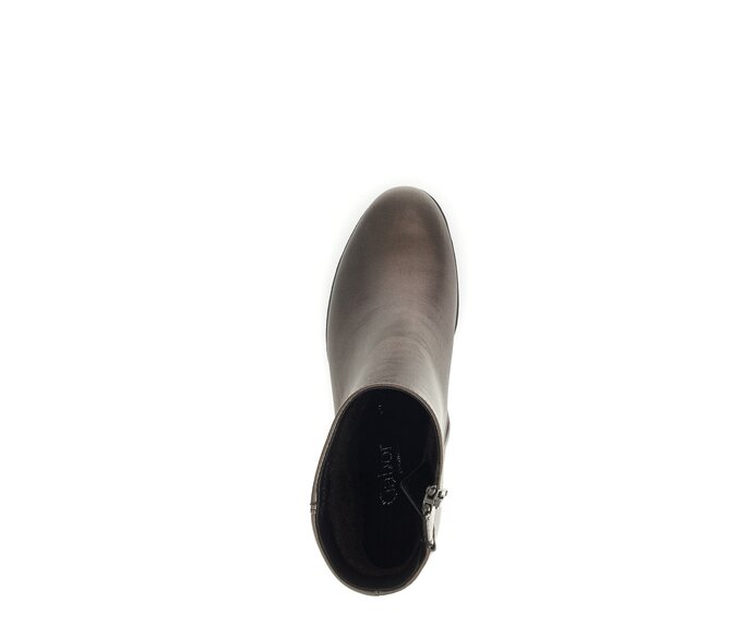 Gabor Damen  Plateau Stiefelette Bronze - Glattleder