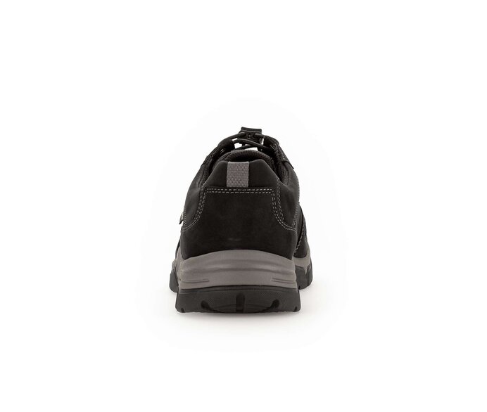 Pius Gabor Herren Sneaker Low Schwarz - Nubuk