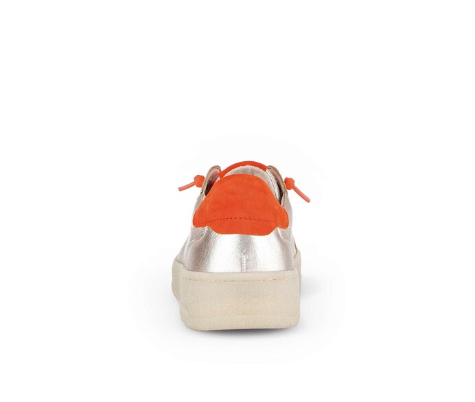Gabor Damen  Sneaker Low Gold - Materialmix Leder