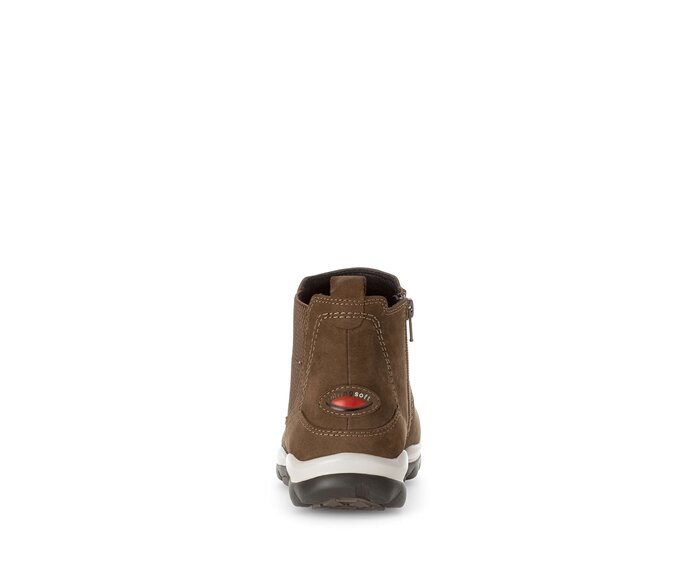 Gabor Damen  Sportliche Stiefelette Braun - Rauleder