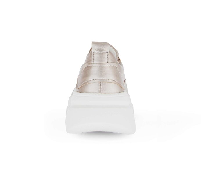 Gabor Damen  Sneaker Low Gold - Effektleder