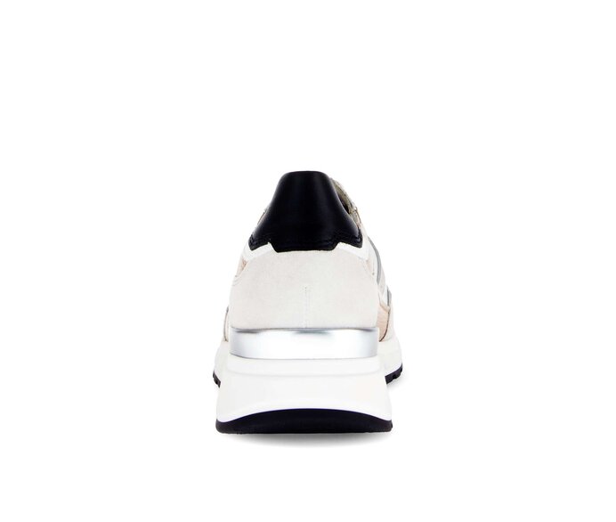 Gabor Damen  Sneaker Low Beige - Materialmix Leder