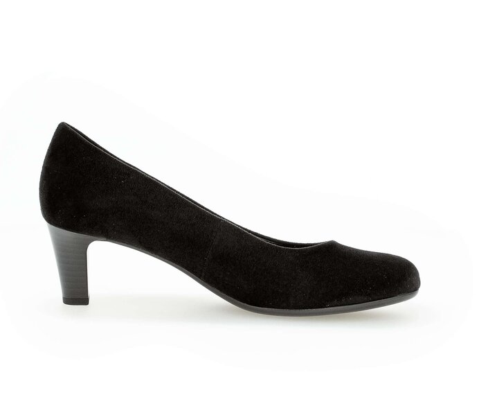 Gabor Damen  Eleganter Pumps Schwarz - Lederimitat