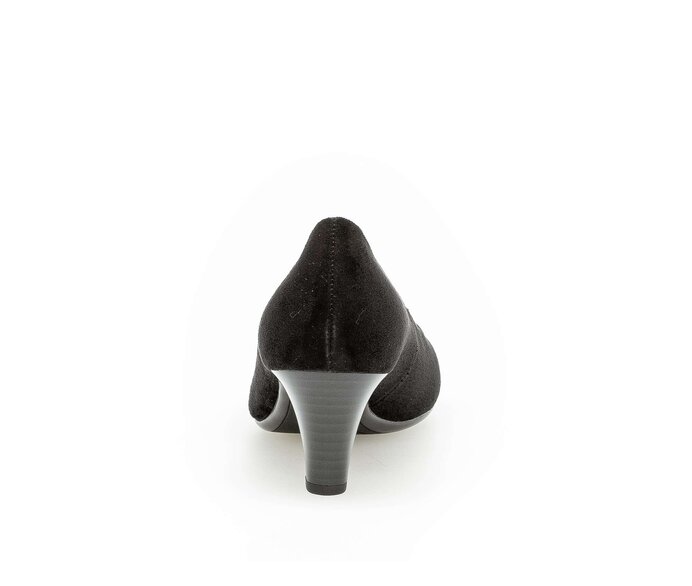 Gabor Damen  Eleganter Pumps Schwarz - Lederimitat