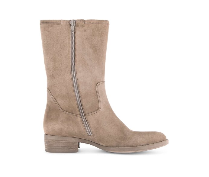 Gabor Damen  Cowboy Boots Braun - Rauleder