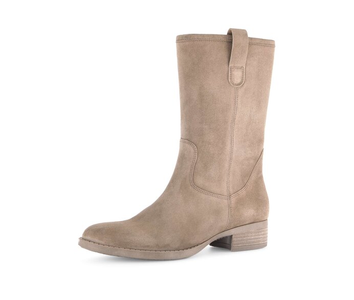 Gabor Damen  Cowboy Boots Braun - Rauleder