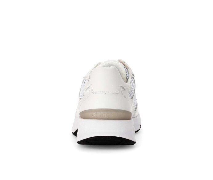 Gabor Damen  Sneaker Low Weiß - Materialmix Leder/Lederimitat