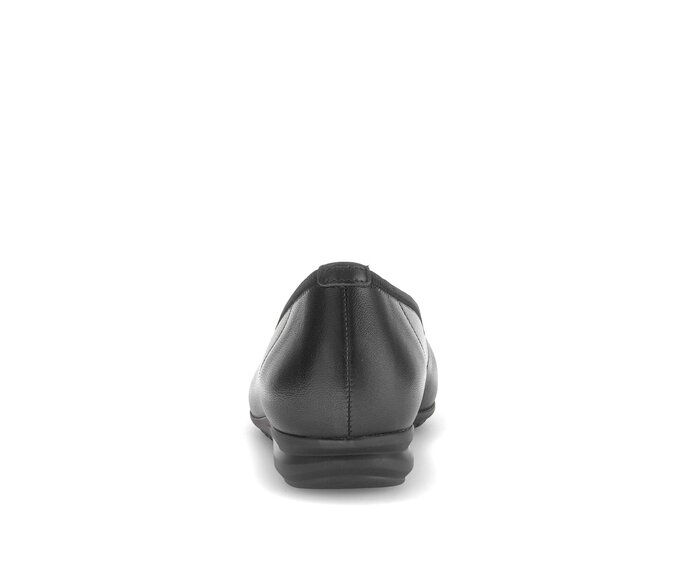Gabor Damen  Sportliche Ballerina Schwarz - Glattleder