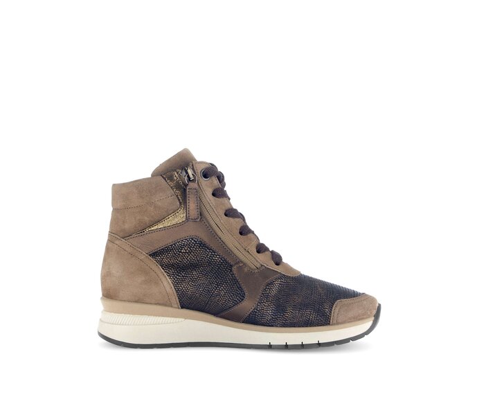 Gabor Damen  Sportliche Stiefelette Multicolour - Materialmix Leder/Lederimitat