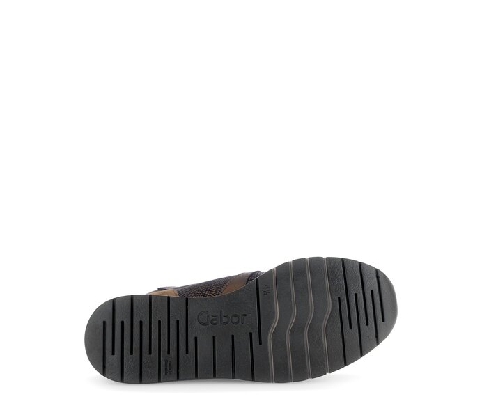 Gabor Damen  Sportliche Stiefelette Multicolour - Materialmix Leder/Lederimitat