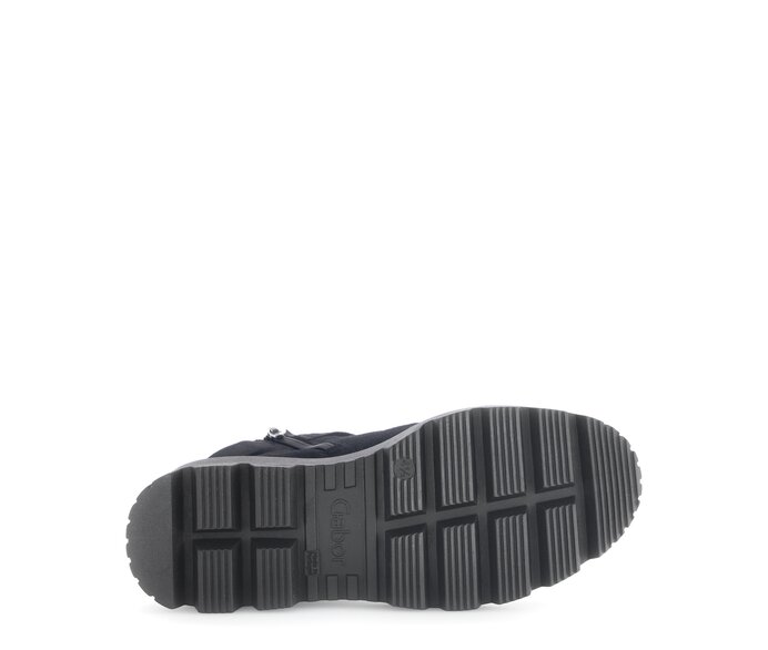Gabor Damen  Schnürstiefelette Blau - Rauleder