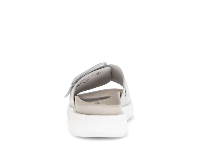 Gabor Damen  Pantolette Silber - Effektleder