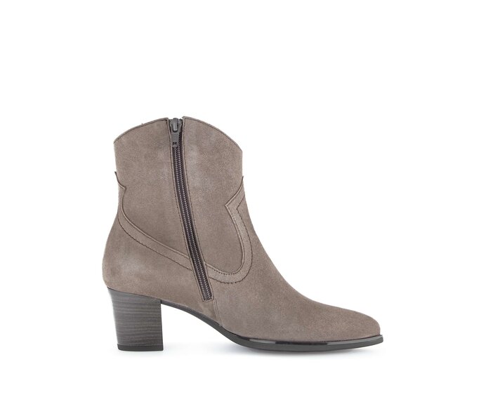 Gabor Damen  Cowboy Boots Braun - Rauleder