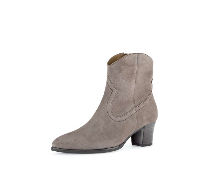 Gabor Damen  Cowboy Boots Braun - Rauleder