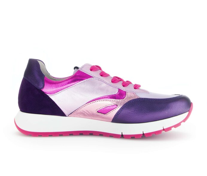 Gabor Damen  Sneaker Low Multicolour - Materialmix Leder