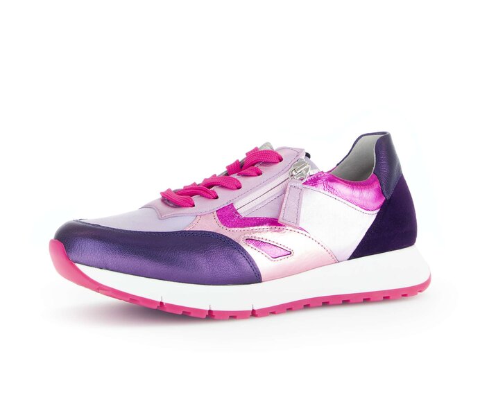 Gabor Damen  Sneaker Low Multicolour - Materialmix Leder