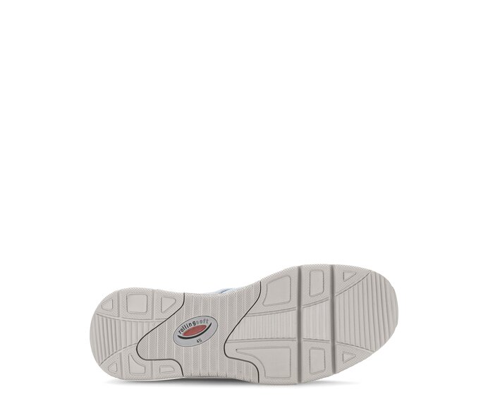 Gabor Damen  Sneaker Low Blau - Materialmix Leder/Lederimitat
