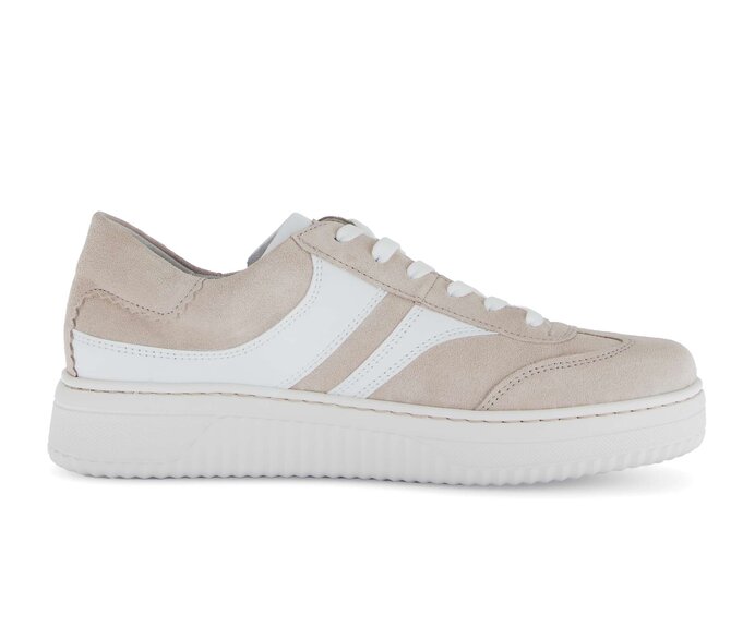 Gabor Damen  Sneaker Low Beige - Rauleder