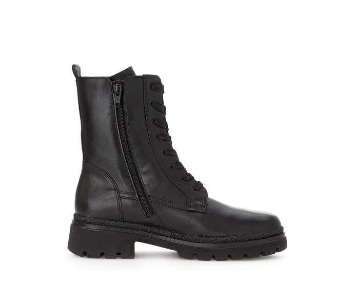 Gabor Damen  Winterstiefelette Schwarz - Glattleder