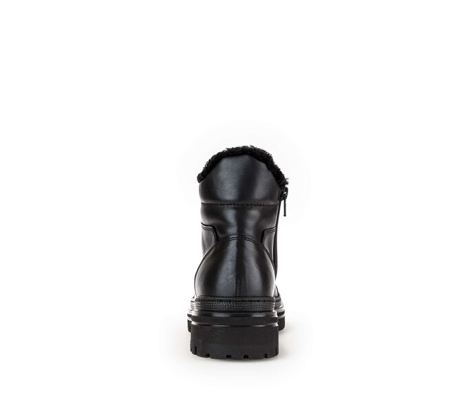 Gabor Damen  Winterstiefelette Schwarz - Materialmix Leder/Lederimitat