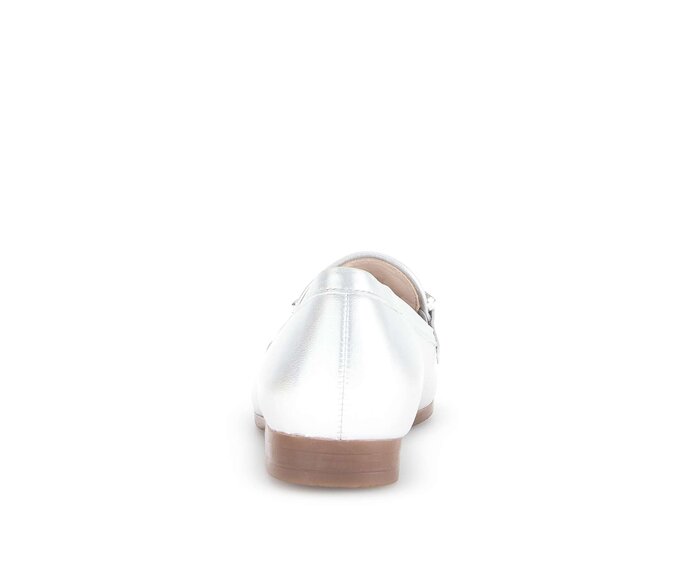 Gabor Damen  Slipper Silber - Effektleder