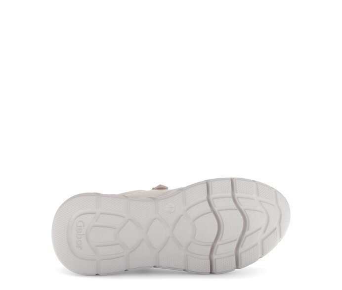 Gabor Damen  Sneaker Low Creme - Glattleder