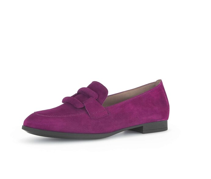 Gabor Damen  Slipper Lila - Rauleder