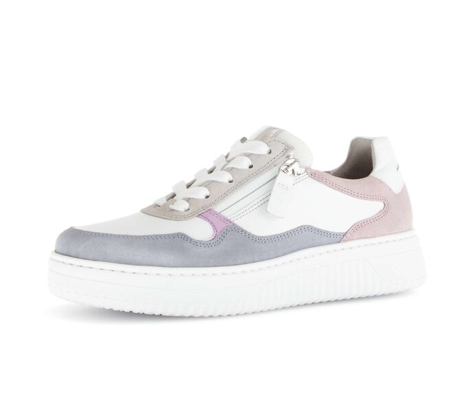 Gabor Damen  Sneaker Low Multicolour - Materialmix Leder