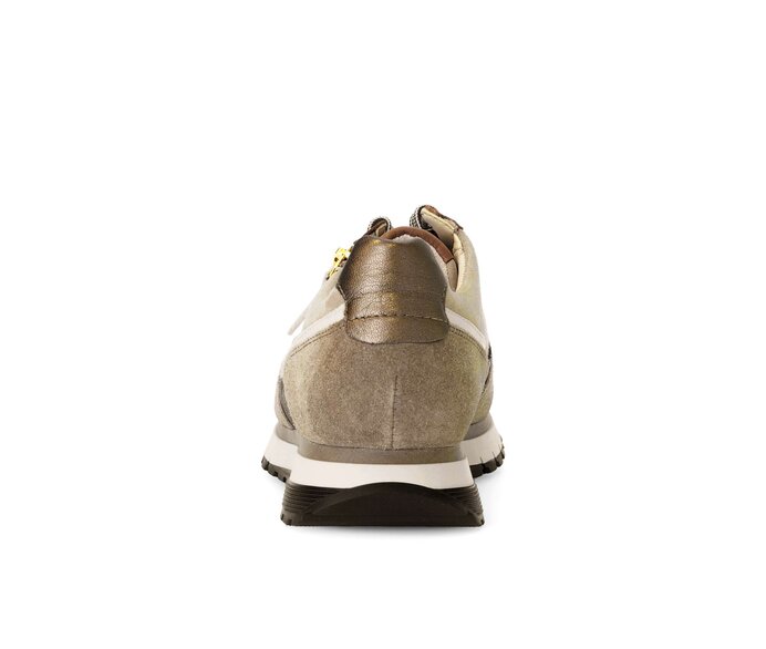 Gabor Damen  Sneaker Low Braun - Materialmix Leder