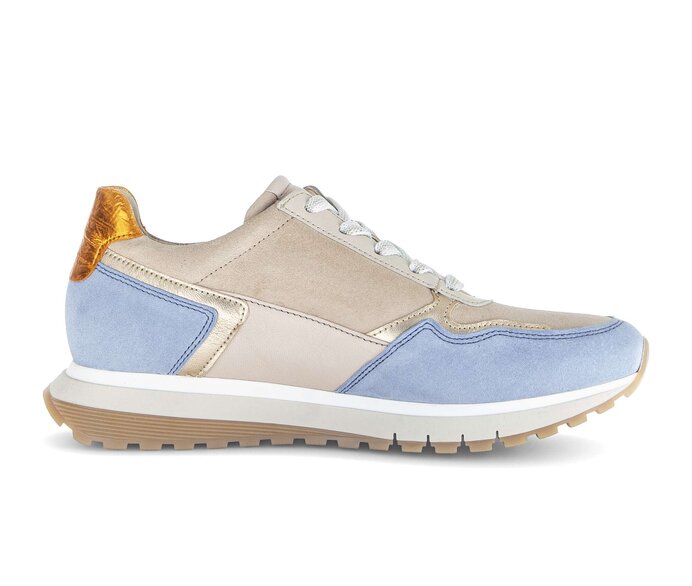 Gabor Damen  Sneaker Low Multicolour - Materialmix Leder