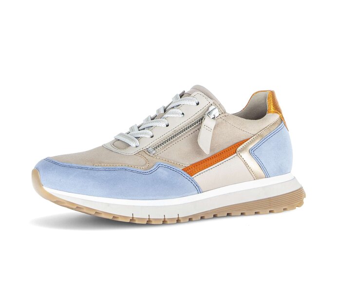 Gabor Damen  Sneaker Low Multicolour - Materialmix Leder